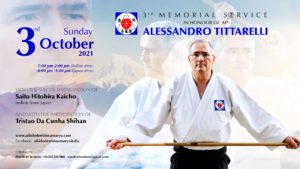 Read more about the article Alessandro Titarelli Shihan Commemoration